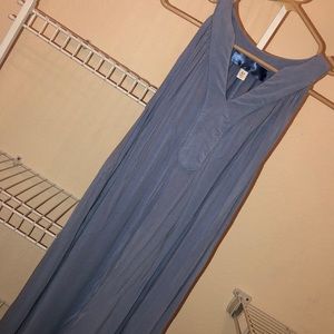 Blue grey dress